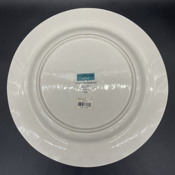 Spode Chop Plate Platter Emmas Garland Kim Parker Home Flowers Pink Floral 2006 - Picture 5 of 8